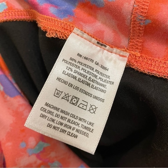 Daily Practice Anthropologie Liana High Rise Printed Leggings Pink Size small - Picture 3 of 11